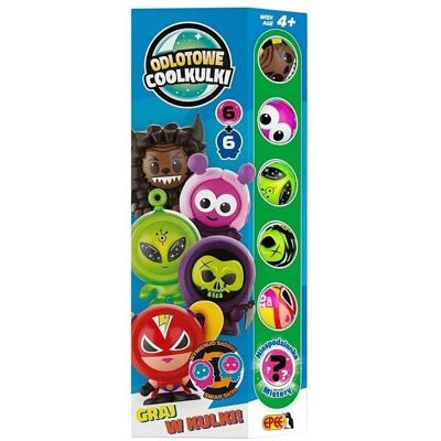 EPEE Cool Balls Figur - 6 Bälle + 6 Kleider - Totembox grün EPEE Cool Balls Figur - 6 Bälle + 6 Kleider - Totembox grün
