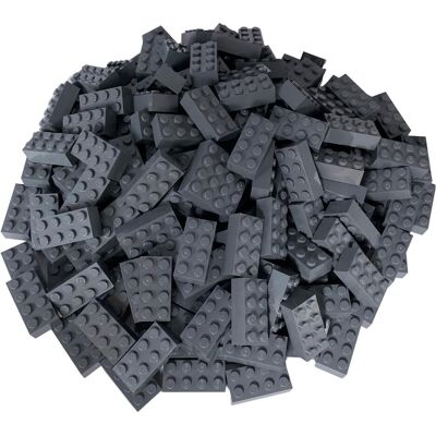 2x4 Steine Dunkelgrau - 250 Stück - Dark bluish grey bricks 3001 (3001, LEGO Zubehör) 2x4 Steine Dunkelgrau - 250 Stück - Dark bluish grey bricks 3001 (3001, LEGO Zubehör)