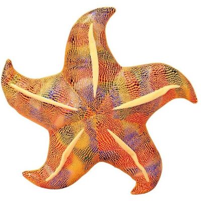 Lean Toys Maskottchen-Plüsch-Seestern-gelbes Kissen 45 cm (45 cm) Lean Toys Maskottchen-Plüsch-Seestern-gelbes Kissen 45 cm (45 cm)