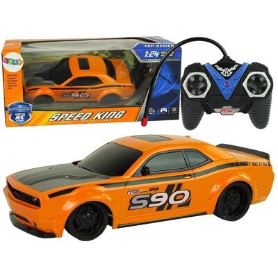 Lean Toys Ferngesteuerter Sportwagen 1:24 Racing Orange 27 Mhz Pilot Lean Toys Ferngesteuerter Sportwagen 1:24 Racing Orange 27 Mhz Pilot