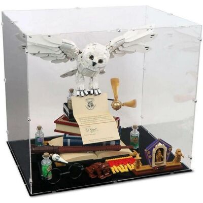 iDisplayit Acryl-Display für LEGO 76391 Harry Potter - Hogwarts Ikonen, Sammler-Edition (Mit schwarzem Boden) iDisplayit Acryl-Display für LEGO 76391 Harry Potter - Hogwarts Ikonen, Sammler-Edition (Mit schwarzem Boden)