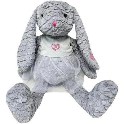 Tullo Plüschtier Rosie the Bunny 32 cm grau (32 cm) Tullo Plüschtier Rosie the Bunny 32 cm grau (32 cm)