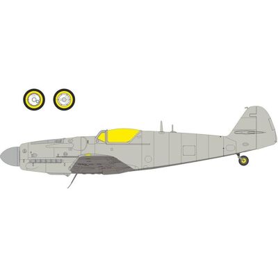 Eduard S-199 bubble canopy Tface for Eduard S-199 bubble canopy Tface for