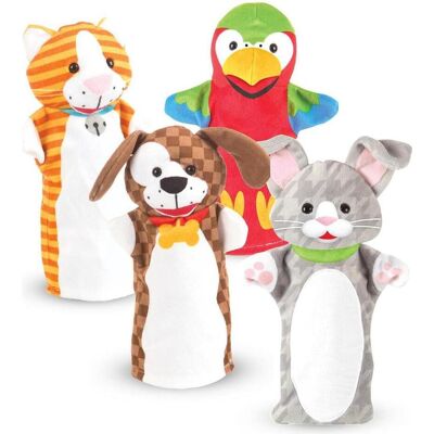 Melissa & Doug Playful Pets Hand Puppets Melissa & Doug Playful Pets Hand Puppets