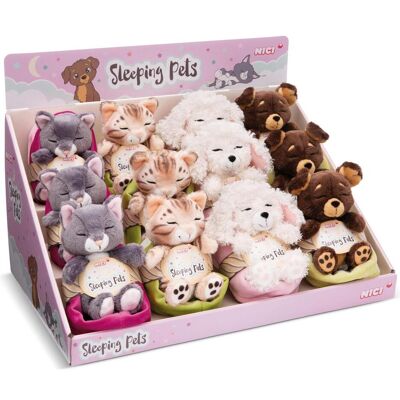 NICI Kuscheltier Sleeping Pets Display GREEN (29 cm) NICI Kuscheltier Sleeping Pets Display GREEN (29 cm)