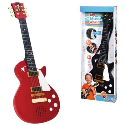 Simba Rote Metallgitarre - Musikinstrument Simba Rote Metallgitarre - Musikinstrument