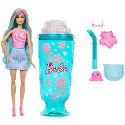 Barbie Pop! Reveal Sea Slushy Serie - blaue Puppe Barbie Pop! Reveal Sea Slushy Serie - blaue Puppe