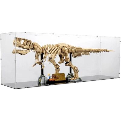 iDisplayit Acryl-Display für LEGO 76968 Dinosaurier-Fossilien: Tyrannosaurus Rex (Mit schwarzem Boden) iDisplayit Acryl-Display für LEGO 76968 Dinosaurier-Fossilien: Tyrannosaurus Rex (Mit schwarzem Boden)