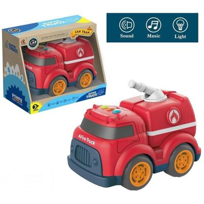 Trifox - FireTruck - Licht - Ton - Spielzeug-Feuerwehrwagen Trifox - FireTruck - Licht - Ton - Spielzeug-Feuerwehrwagen