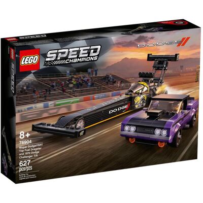 Lego Speed Champions Mopar Dodge//SRT Dragster & 1970 Dodge Challenger - 76904 NEU! Teile 627x Lego Speed Champions Mopar Dodge//SRT Dragster & 1970 Dodge Challenger - 76904 NEU! Teile 627x