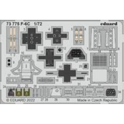 Eduard F-6C 1/72 Eduard F-6C 1/72