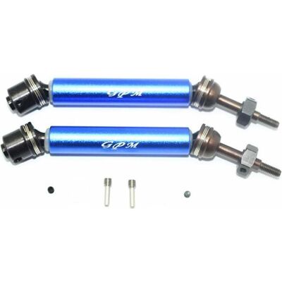 GPM stahlachsen mit aluminiumantriebswelle hinten blau trx rustler/hoss 4x4 GPM stahlachsen mit aluminiumantriebswelle hinten blau trx rustler/hoss 4x4