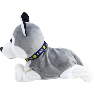 Lean Toys Lean Batteriebetriebener Plüschhund Interactive Husky Moves Sounds Lean Toys Lean Batteriebetriebener Plüschhund Interactive Husky Moves Sounds