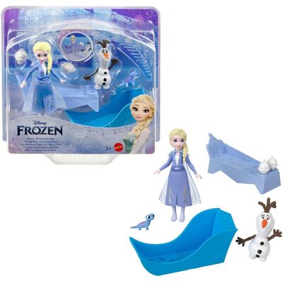 Mattel Disney Elsa und Olaf auf einem Schlitten Figuren Mattel Disney Elsa und Olaf auf einem Schlitten Figuren