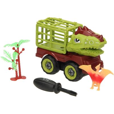 Baue einen Auto-Dino mit Käfig Baue einen Auto-Dino mit Käfig
