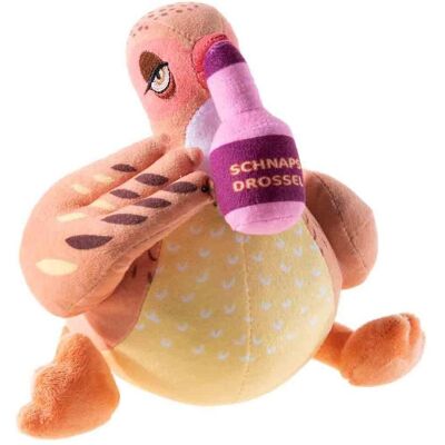 Heunec CharakTier Schnapsdrossel, Kuscheltier, Plüschtier, Stofftier, 15 cm, 325876 (18 cm) Heunec CharakTier Schnapsdrossel, Kuscheltier, Plüschtier, Stofftier, 15 cm, 325876 (18 cm)