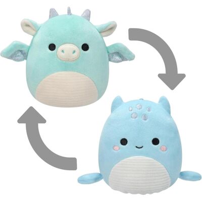 Jazwares Squishmallows - 13 cm P18 Plush - Flip A Mallows - Miles and Lune Jazwares Squishmallows - 13 cm P18 Plush - Flip A Mallows - Miles and Lune