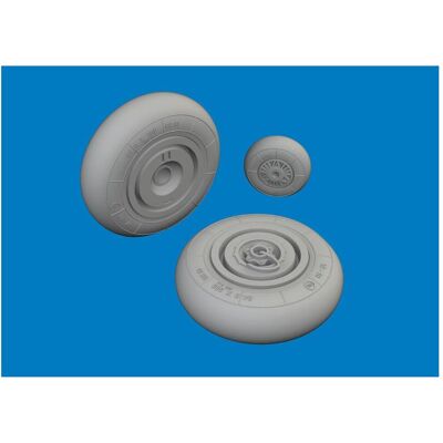 Eduard Hs 129B wheels for Takom Eduard Hs 129B wheels for Takom