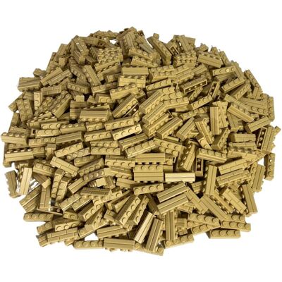 1x4 Mauersteine Beige - 500 Stück - Tan 15533 (15533, LEGO Zubehör) 1x4 Mauersteine Beige - 500 Stück - Tan 15533 (15533, LEGO Zubehör)