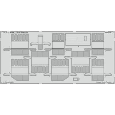 Eduard Mi-8MT cargo seats 1/48 TRUMPETER Eduard Mi-8MT cargo seats 1/48 TRUMPETER