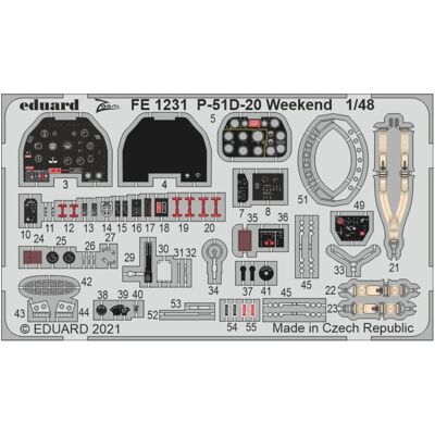 Eduard P-51D-20 Weekend for Eduard P-51D-20 Weekend for