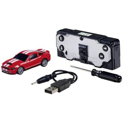 Carson 1:64 Nano Racer Fo.Must.Shelby GT500 rot (RTR Ready-to-Run) Carson 1:64 Nano Racer Fo.Must.Shelby GT500 rot (RTR Ready-to-Run)
