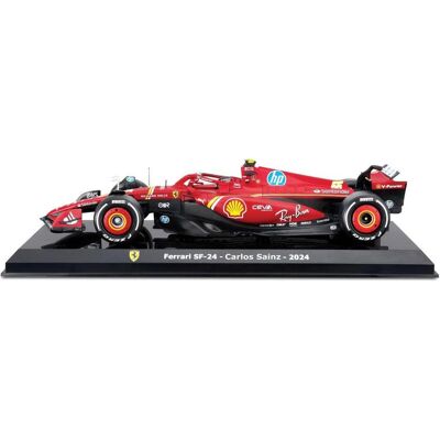 Bburago Ferrari F1 SF-24 1/24 Kit Sainz 2024 Bburago Ferrari F1 SF-24 1/24 Kit Sainz 2024