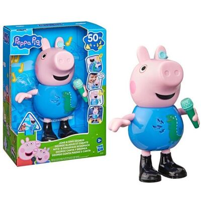 Peppa Pig HAS PEP Interactive toy Joke and Sing George ENG (24.45 cm) Peppa Pig HAS PEP Interactive toy Joke and Sing George ENG (24.45 cm)