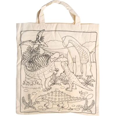 Goki Baumwolltasche - Dinosaurier Goki Baumwolltasche - Dinosaurier