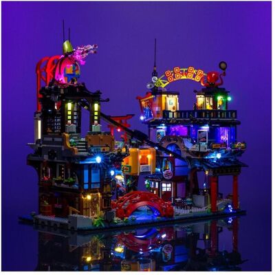 Light my bricks LMB 2.0 LED Licht Set für LEGO 71799 Die Märkte von NINJAGO City Light my bricks LMB 2.0 LED Licht Set für LEGO 71799 Die Märkte von NINJAGO City