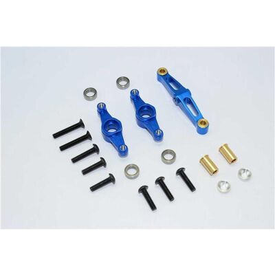 GPM aluminium lenkungs-set mit kugellager blau tamiya tt02 GPM aluminium lenkungs-set mit kugellager blau tamiya tt02