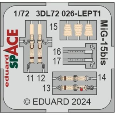 Eduard MiG-15bis SPACE 1/72 Eduard MiG-15bis SPACE 1/72