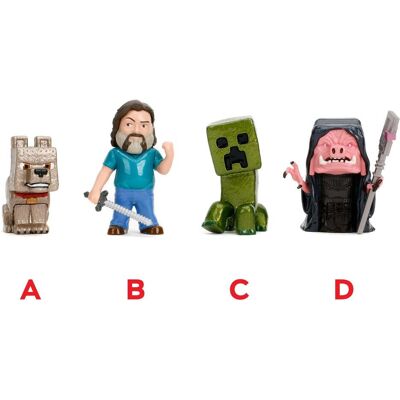 Jada Minecraft Movie Figures 2,5", Welle 5 Jada Minecraft Movie Figures 2,5", Welle 5