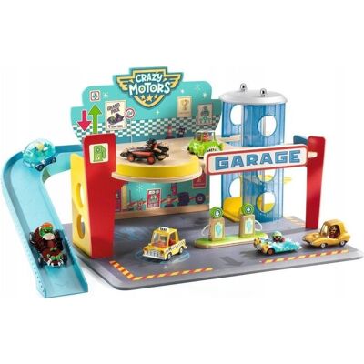 Djeco Garage Crazy Motors Djeco Garage Crazy Motors