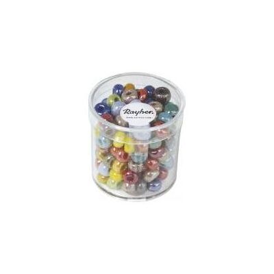 Rayher Glas-Grosslochradl, opak, gemischt, 55 g Rayher Glas-Grosslochradl, opak, gemischt, 55 g