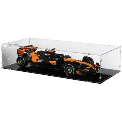 iDisplayit Acryl-Display für LEGO 42228 McLaren MCL39 F1 Rennwagen (Mit schwarzem Boden) iDisplayit Acryl-Display für LEGO 42228 McLaren MCL39 F1 Rennwagen (Mit schwarzem Boden)