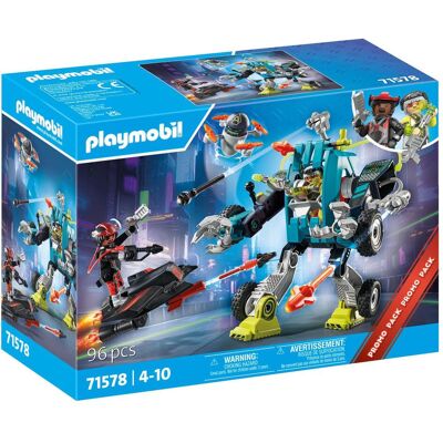 Playmobil 71578 Playm. Roboter vs. Fluggleiter 71578 (71578) Playmobil 71578 Playm. Roboter vs. Fluggleiter 71578 (71578)