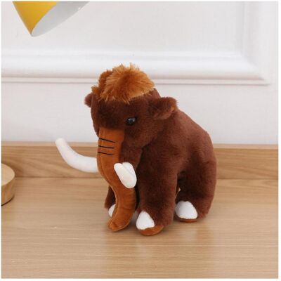 Lean Toys Lean Plüsch Maskottchen Knuddelmammut Braun 20Cm (20 cm) Lean Toys Lean Plüsch Maskottchen Knuddelmammut Braun 20Cm (20 cm)