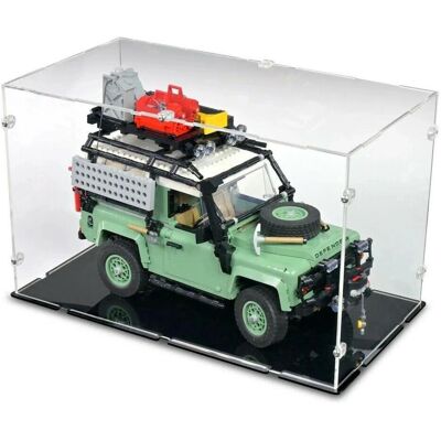 iDisplayit Acryl-Display für LEGO 10317 Land Rover Classic Defender 90 (Mit schwarzem Boden) iDisplayit Acryl-Display für LEGO 10317 Land Rover Classic Defender 90 (Mit schwarzem Boden)