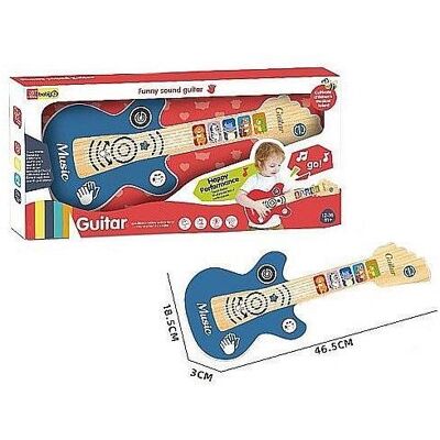 Adar Batteriebetriebene Gitarre 46,5x18,5x3cm Adar Batteriebetriebene Gitarre 46,5x18,5x3cm