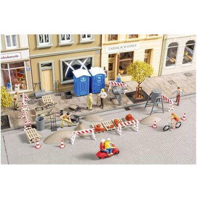 Auhagen Baustellen-Set H0 Auhagen Baustellen-Set H0