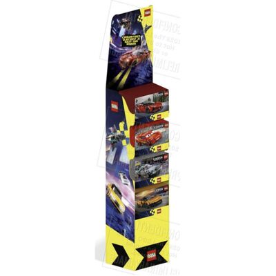 Espositore da Terra Speed Champions da 16pz (LEGO Speed Champions) Espositore da Terra Speed Champions da 16pz (LEGO Speed Champions)