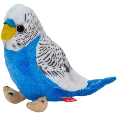 Beppe Parrot mascot white and blue 13 cm (13 cm) Beppe Parrot mascot white and blue 13 cm (13 cm)