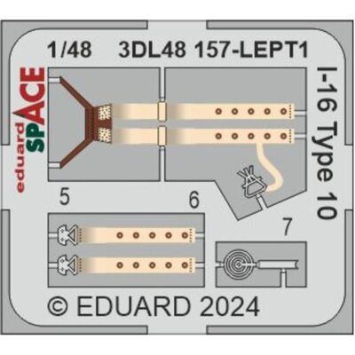 Eduard I-16 Type 10 SPACE 1/48 Eduard I-16 Type 10 SPACE 1/48