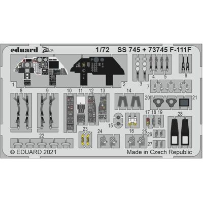 Eduard F-111F 1/72 for HASEGAWA / HOBBY 2000 Eduard F-111F 1/72 for HASEGAWA / HOBBY 2000