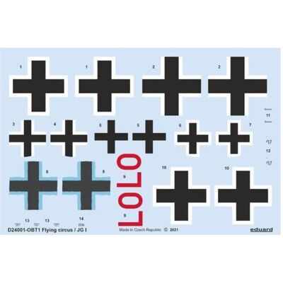 Eduard Flying circus / JG I for MENG Eduard Flying circus / JG I for MENG