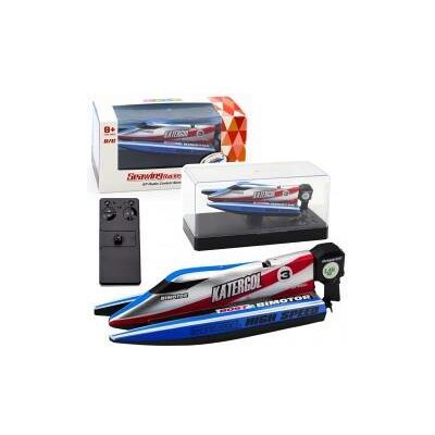 Lean Toys Rc Ferngesteuertes Motorboot Blau/Silber 14Cm Lean Toys Rc Ferngesteuertes Motorboot Blau/Silber 14Cm