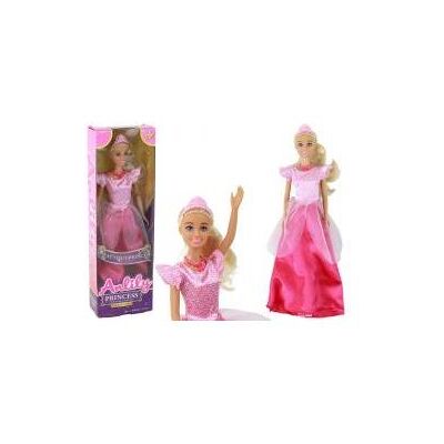 Lean Toys Prinzessinnenpuppe im rosa Kleid Lean Toys Prinzessinnenpuppe im rosa Kleid
