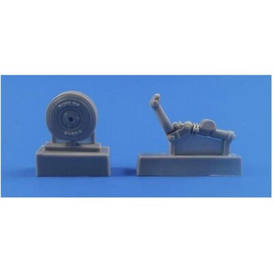 CMK Tempest/Typhoon-Tail wheel w.strengthene CMK Tempest/Typhoon-Tail wheel w.strengthene