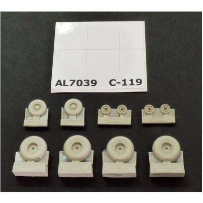 Plus Model C-119 Boxcar wheels early version Plus Model C-119 Boxcar wheels early version